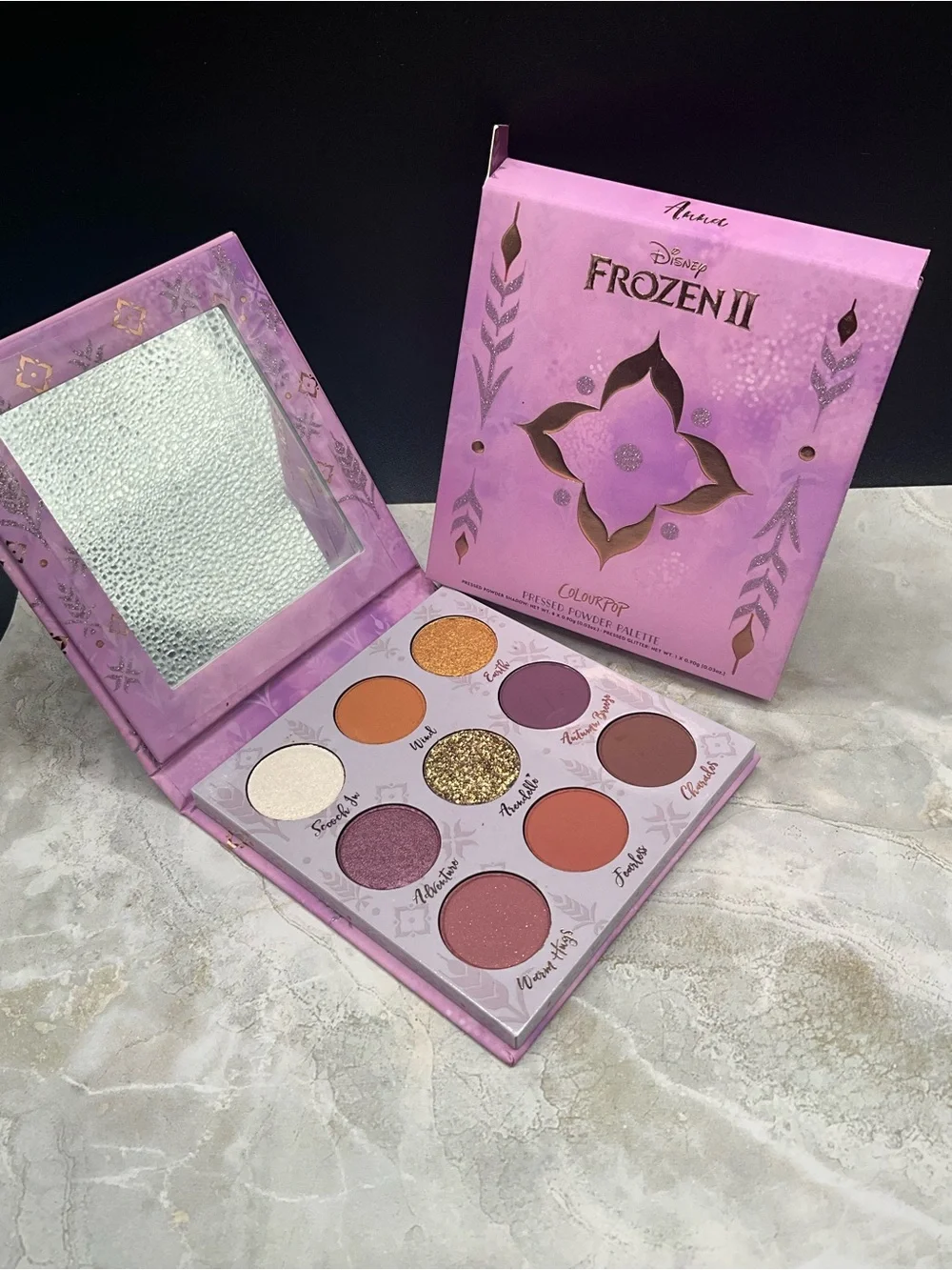ColourPop Pink & Gold Eyeshadow Palette ANNA PALETTE